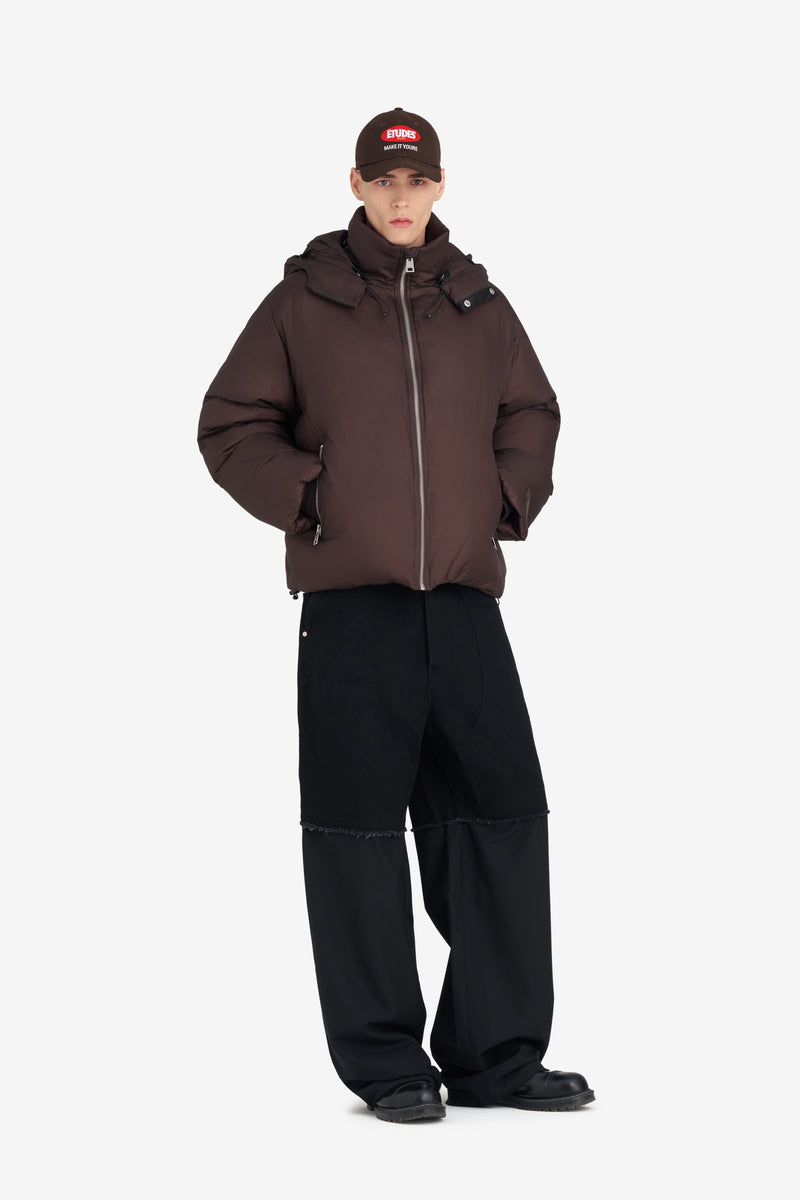 ETUDES STUDIO BOXY DOWN JACKET DARK BROWN 4 ETUDES STUDIO BOXY DOWN JACKET DARK BROWN 4