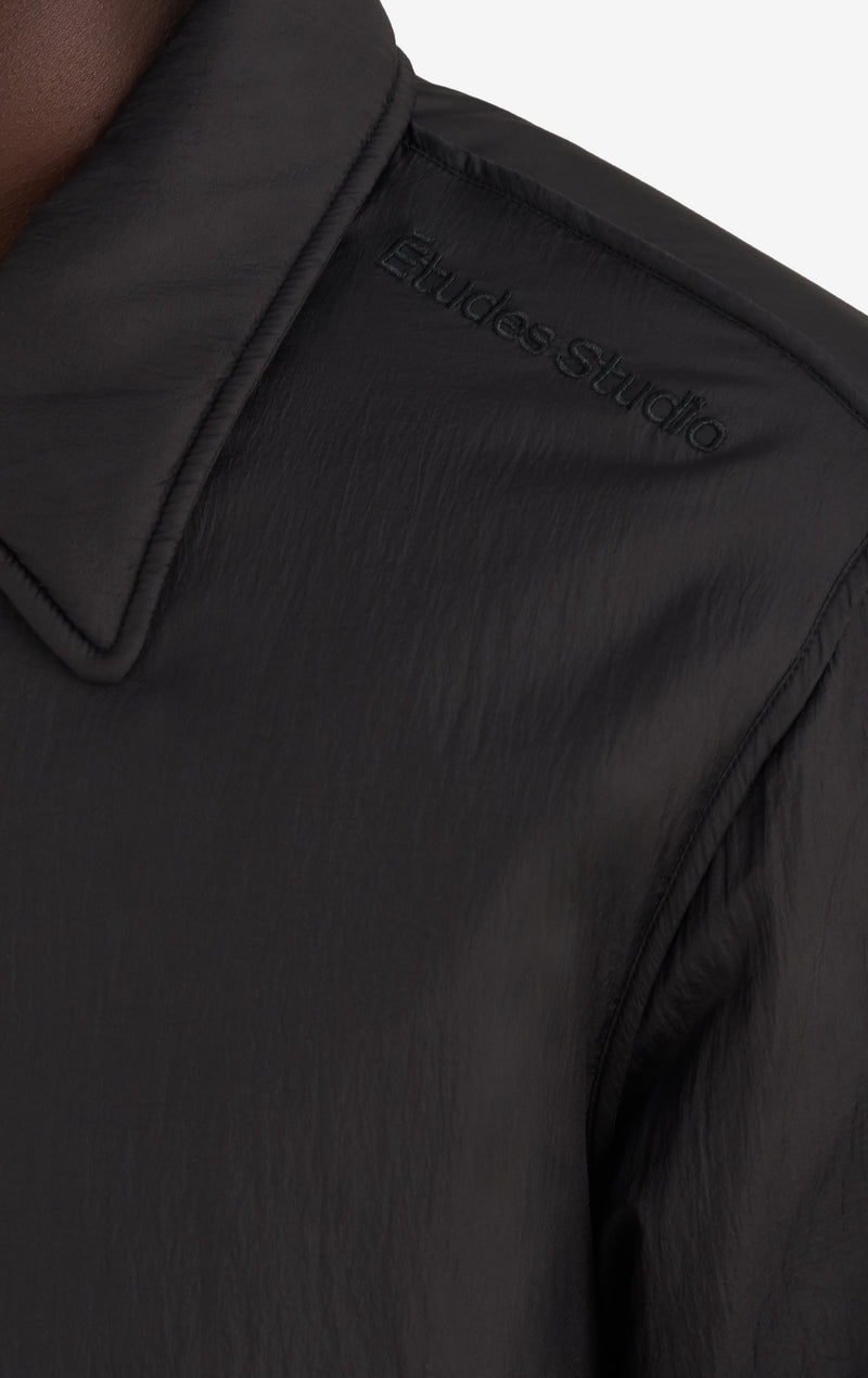 ETUDES STUDIO PADDED SNAP JACKET BLACK 6 ETUDES STUDIO PADDED SNAP JACKET BLACK 6