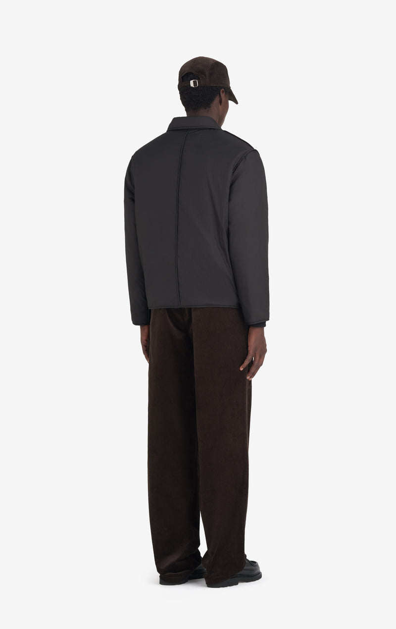 ETUDES STUDIO PADDED SNAP JACKET BLACK 5 ETUDES STUDIO PADDED SNAP JACKET BLACK 5