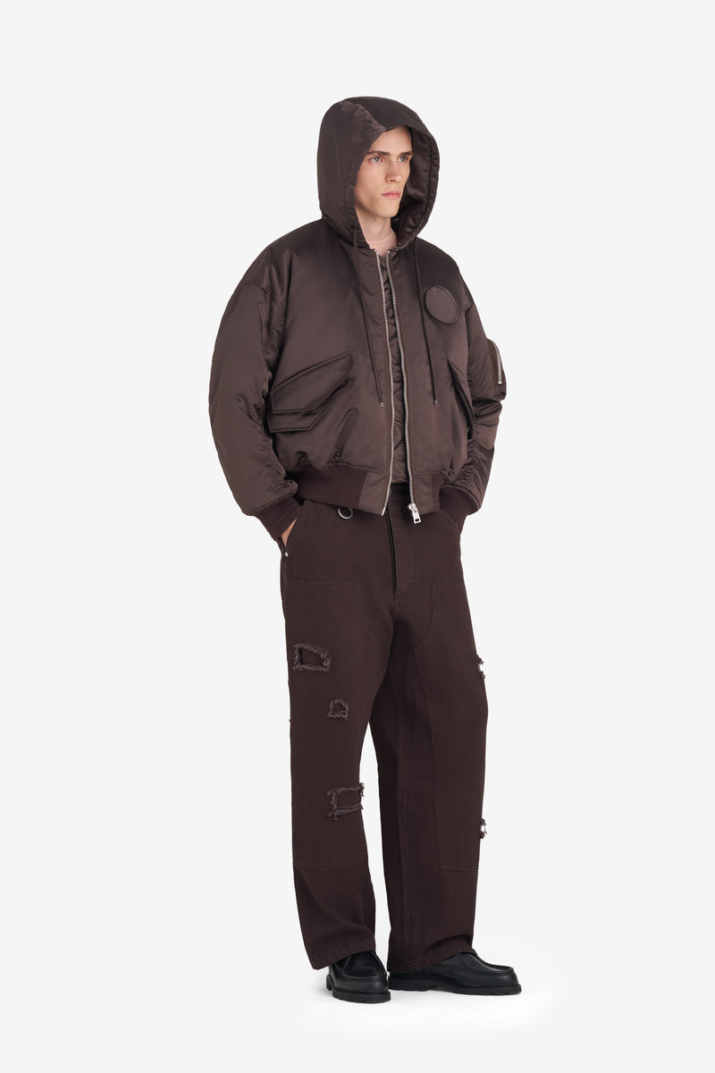 ETUDES STUDIO OVERSIZED BOMBER JACKET SHALE 4 ETUDES STUDIO OVERSIZED BOMBER JACKET SHALE 4