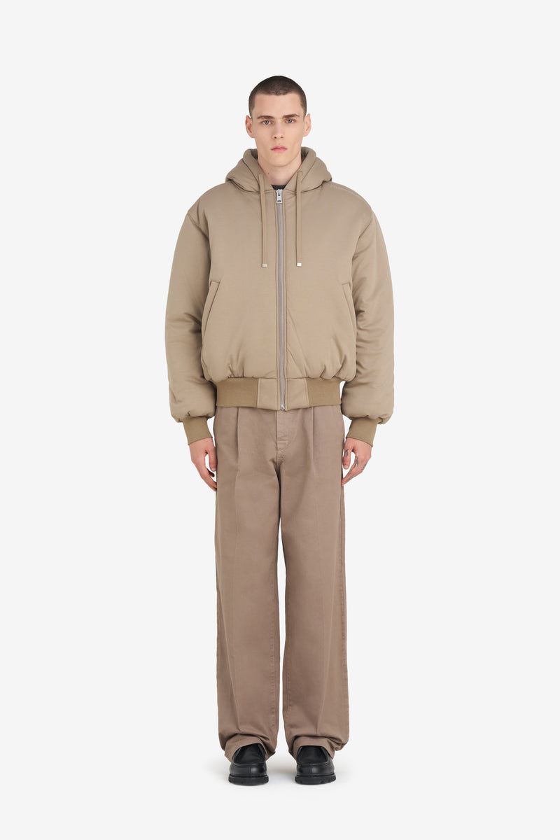 ETUDES STUDIO INTERLOCK BOMBER BEIGE 3 ETUDES STUDIO INTERLOCK BOMBER BEIGE 3