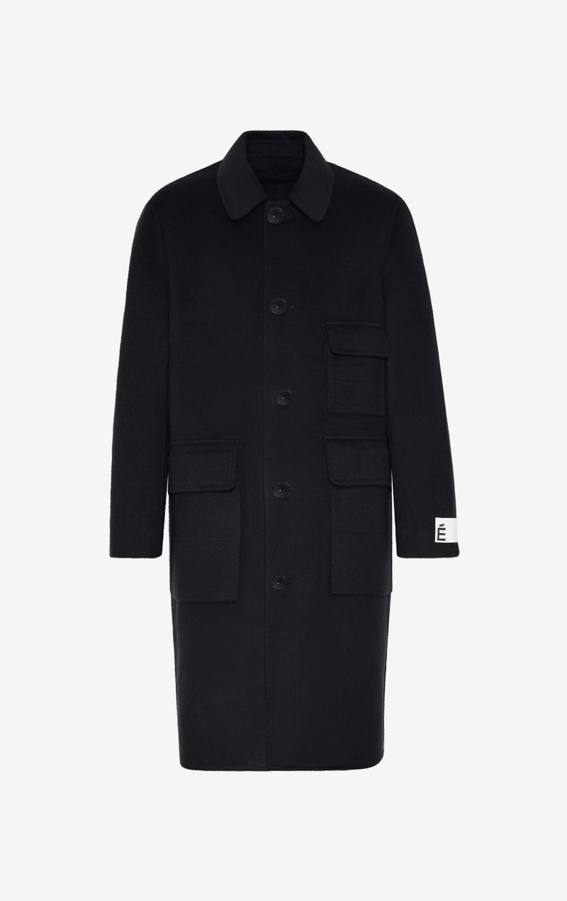 ETUDES STUDIO CLASSIC WOOL COAT BLACK 1 ETUDES STUDIO CLASSIC WOOL COAT BLACK 1