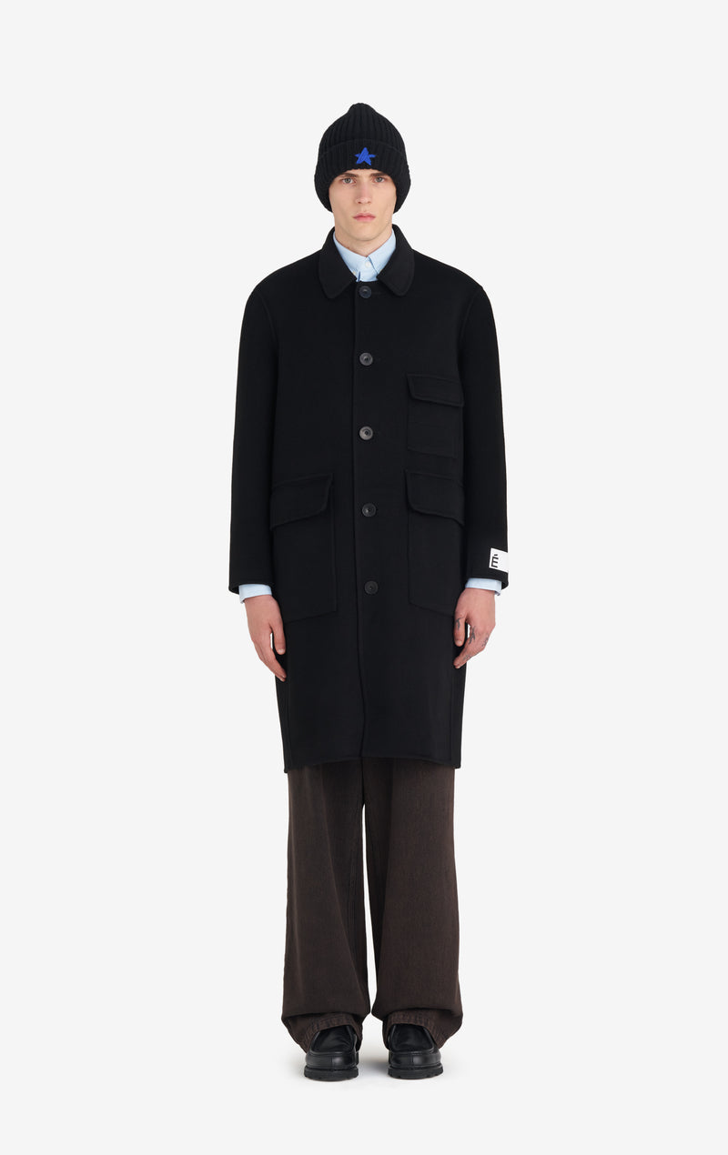 ETUDES STUDIO CLASSIC WOOL COAT BLACK 2 ETUDES STUDIO CLASSIC WOOL COAT BLACK 2