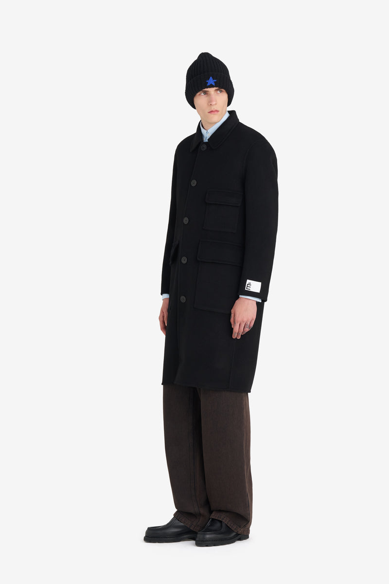 ETUDES STUDIO CLASSIC WOOL COAT BLACK 3 ETUDES STUDIO CLASSIC WOOL COAT BLACK 3