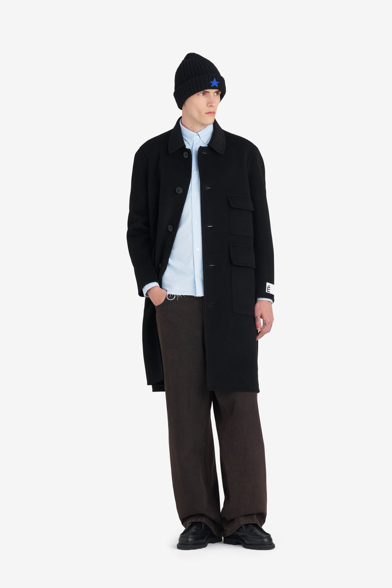 ETUDES STUDIO CLASSIC WOOL COAT BLACK 4 ETUDES STUDIO CLASSIC WOOL COAT BLACK 4