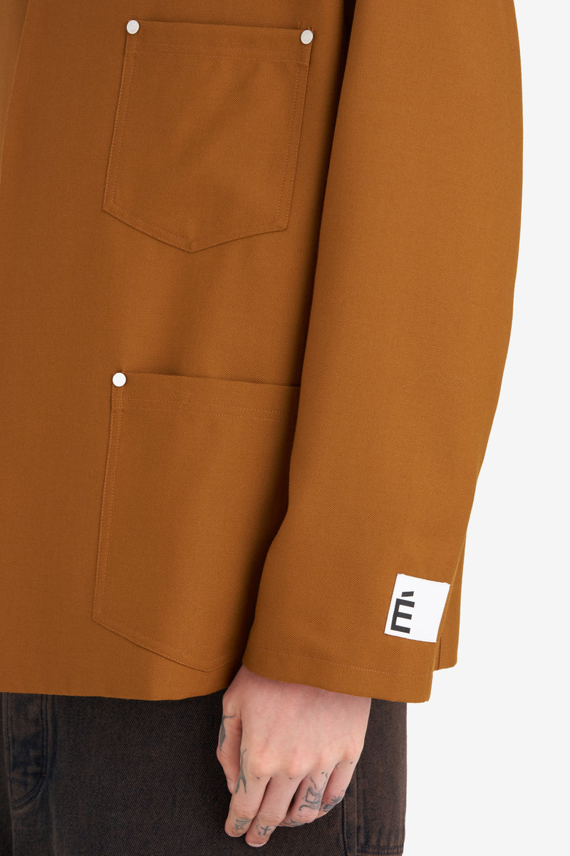 ETUDES STUDIO DRESSED UP WORKER JACKET CAMEL 6 ETUDES STUDIO DRESSED UP WORKER JACKET CAMEL 6