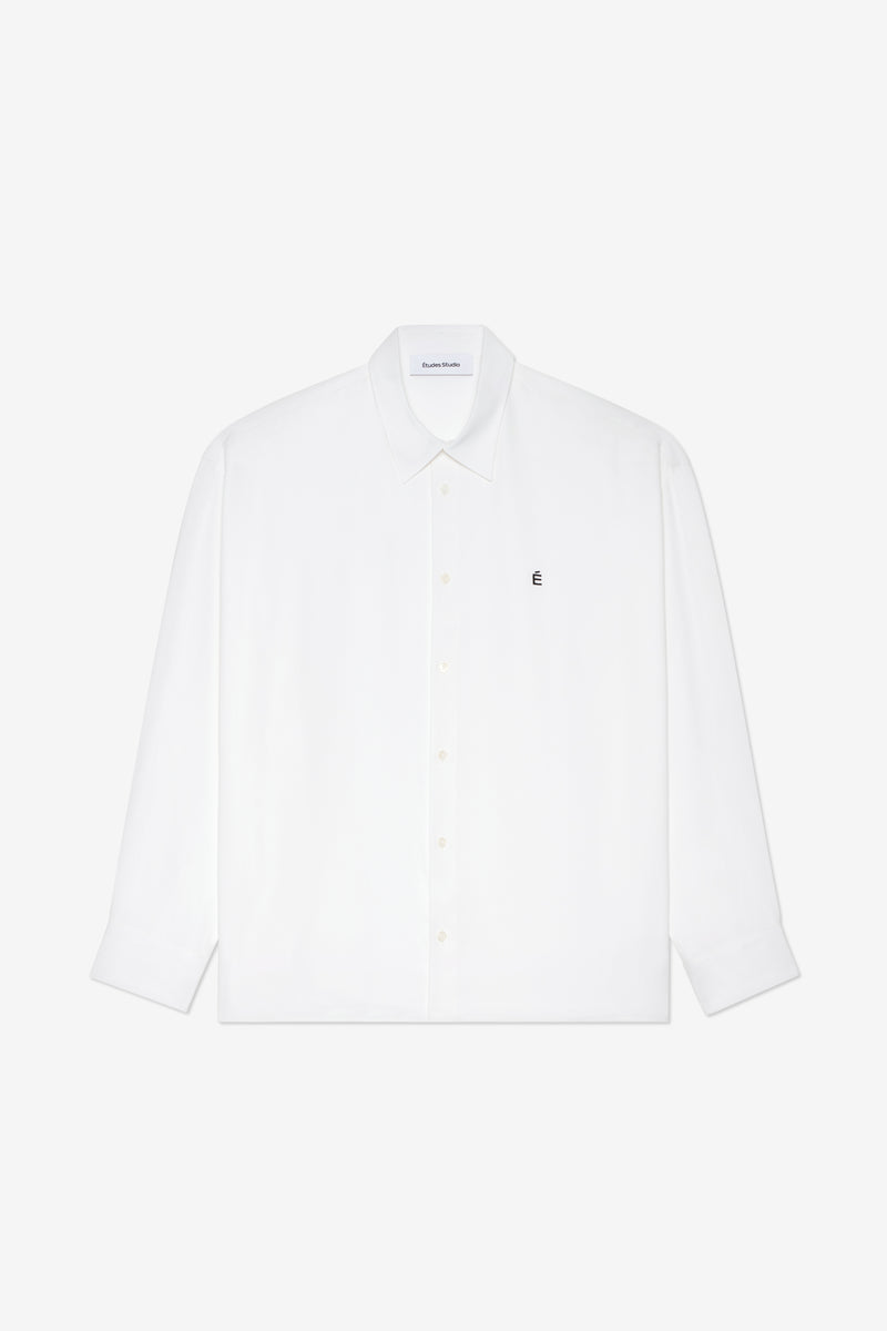 OVERSIZED SHIRT É WHITE 1 OVERSIZED SHIRT É WHITE 1