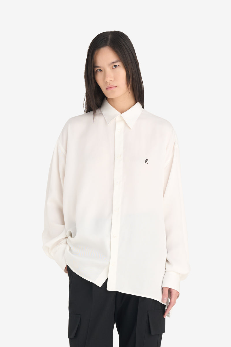OVERSIZED SHIRT É WHITE 3 OVERSIZED SHIRT É WHITE 3