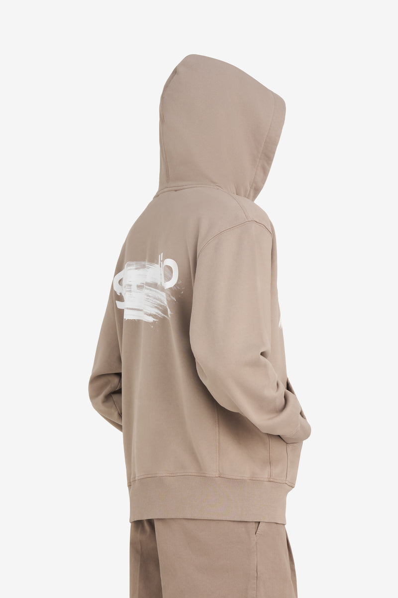 ETUDES STUDIO RELAX HOODIE SMUDGED BEIGE 3 ETUDES STUDIO RELAX HOODIE SMUDGED BEIGE 3