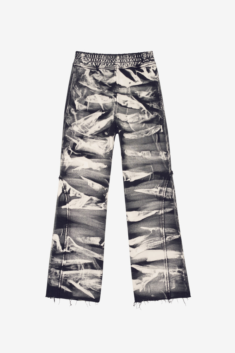 SWEATPANT BLEACH BLACK 1 SWEATPANT BLEACH BLACK 1