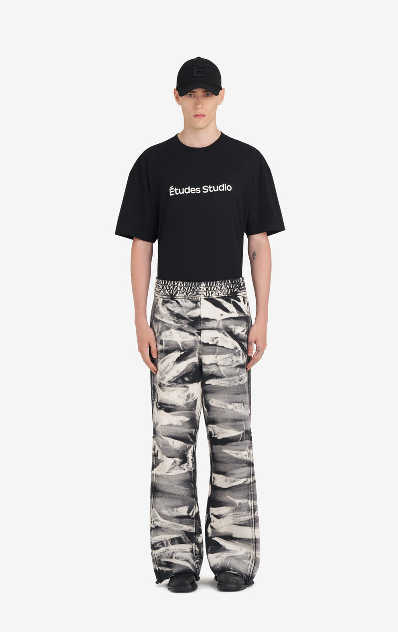 ETUDES STUDIO SWEATPANT BLEACH BLACK 3 ETUDES STUDIO SWEATPANT BLEACH BLACK 3