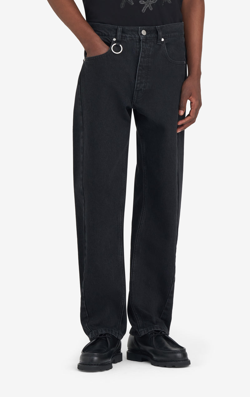 ETUDES STUDIO REGULAR JEANS TWIST BLACK 2 ETUDES STUDIO REGULAR JEANS TWIST BLACK 2