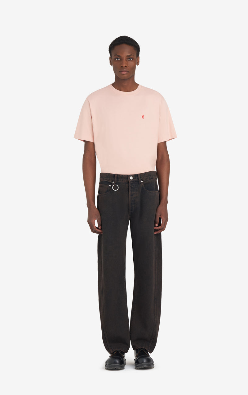ETUDES STUDIO REGULAR JEANS TWIST DARK BROWN 3 ETUDES STUDIO REGULAR JEANS TWIST DARK BROWN 3