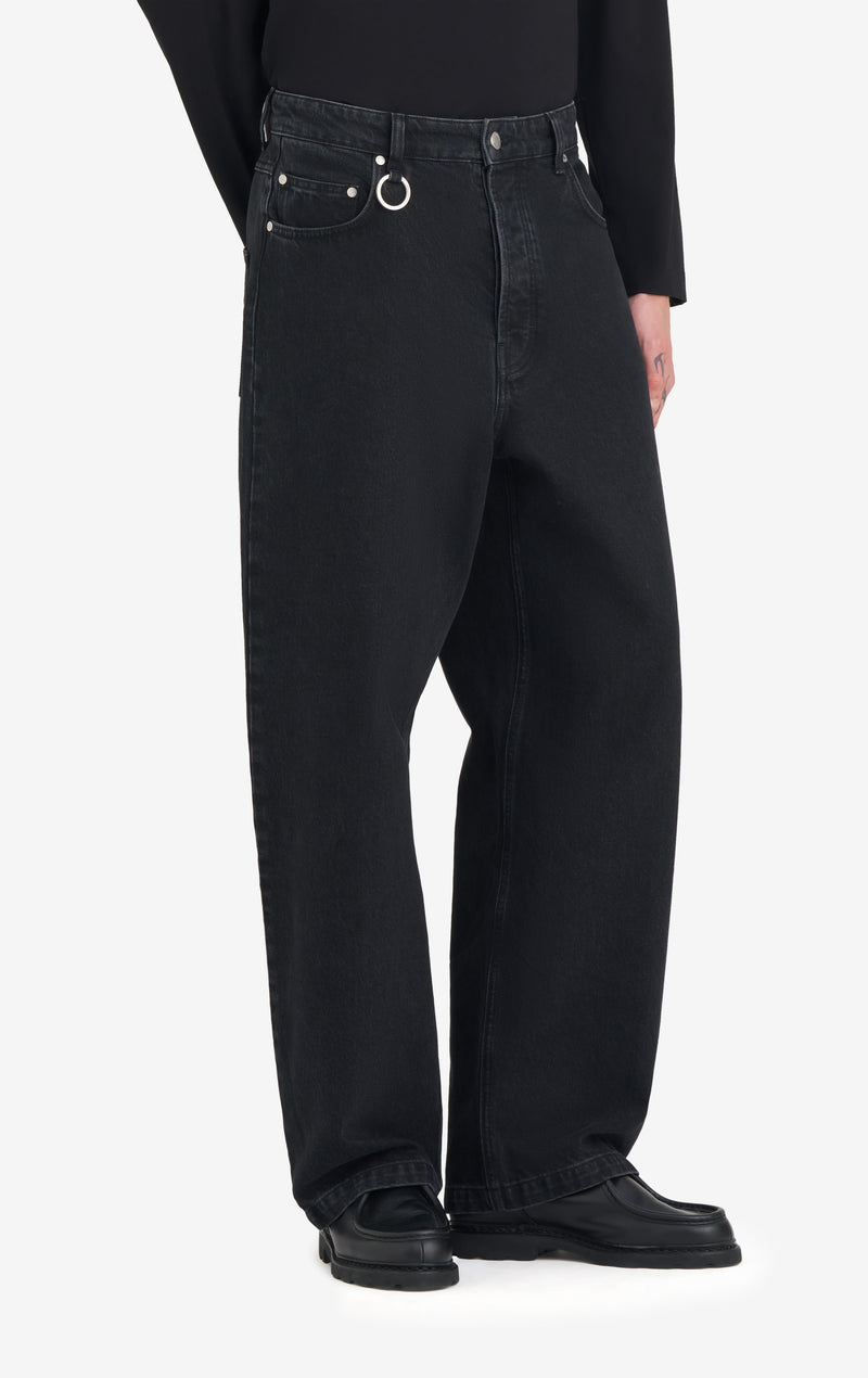 ETUDES STUDIO LOOSE JEANS PANT BLACK 2 ETUDES STUDIO LOOSE JEANS PANT BLACK 2