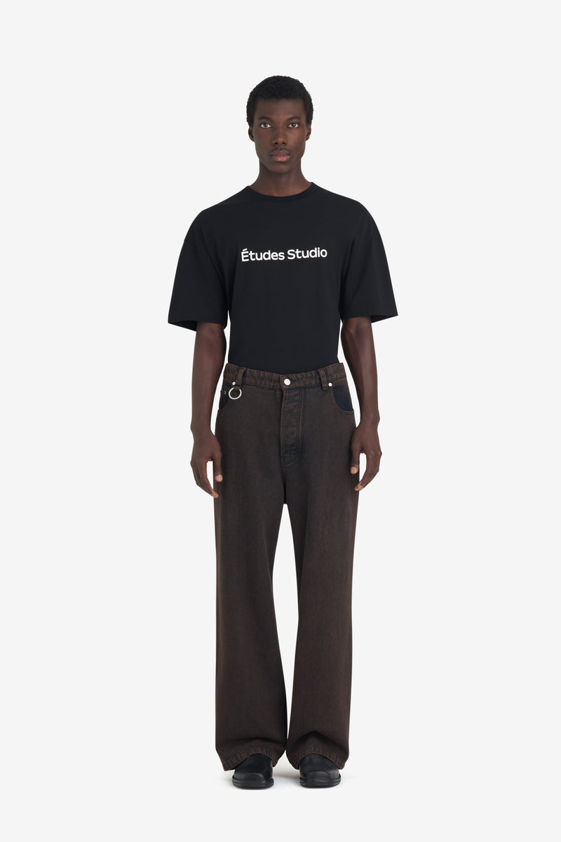 ETUDES STUDIO LOOSE JEANS PANT DARK BROWN 3 ETUDES STUDIO LOOSE JEANS PANT DARK BROWN 3