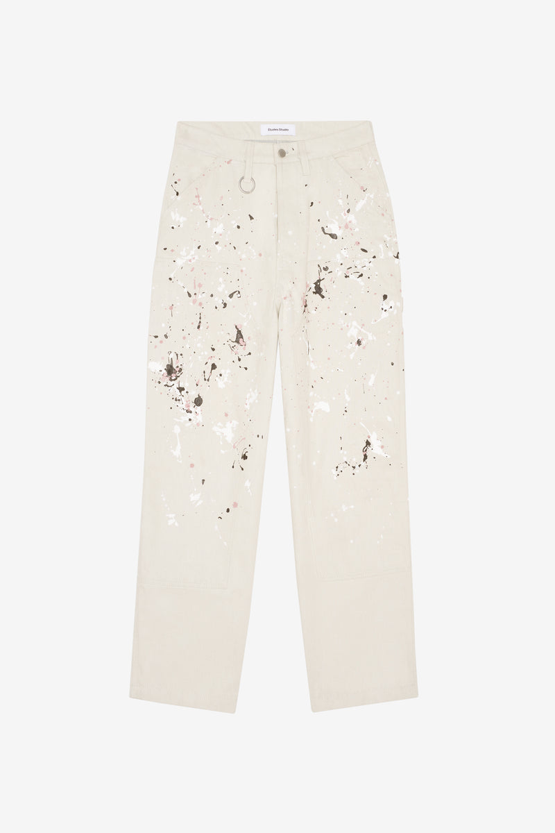 LOOSE CARPENTER PANT ECRU 1 LOOSE CARPENTER PANT ECRU 1