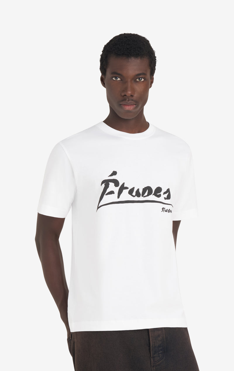 ETUDES STUDIO REGULAR T-SHIRT SIGNED WHITE 2 ETUDES STUDIO REGULAR T-SHIRT SIGNED WHITE 2
