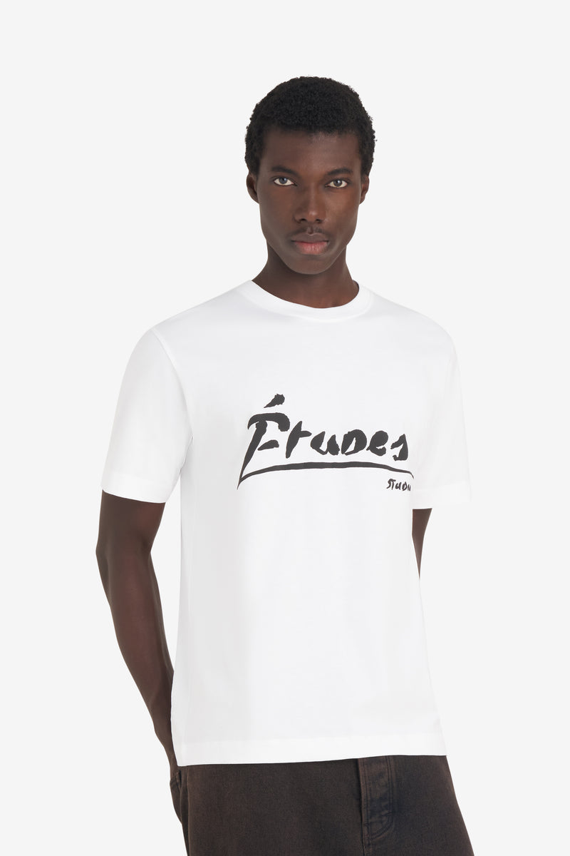 REGULAR T-SHIRT SIGNED WHITE 2 REGULAR T-SHIRT SIGNED WHITE 2