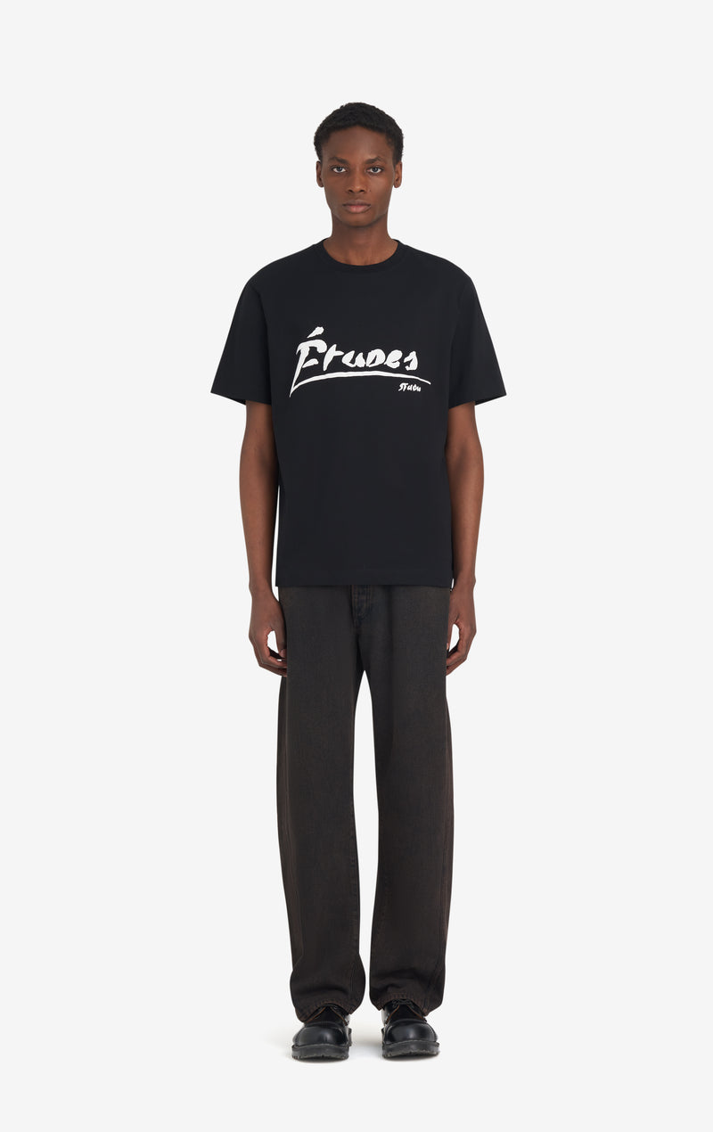 ETUDES STUDIO REGULAR T-SHIRT SIGNED BLACK 3 ETUDES STUDIO REGULAR T-SHIRT SIGNED BLACK 3