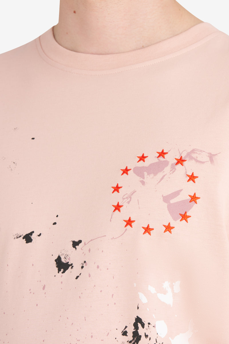 ETUDES STUDIO REGULAR T-SHIRT EUROPA OLD ROSE 5 ETUDES STUDIO REGULAR T-SHIRT EUROPA OLD ROSE 5