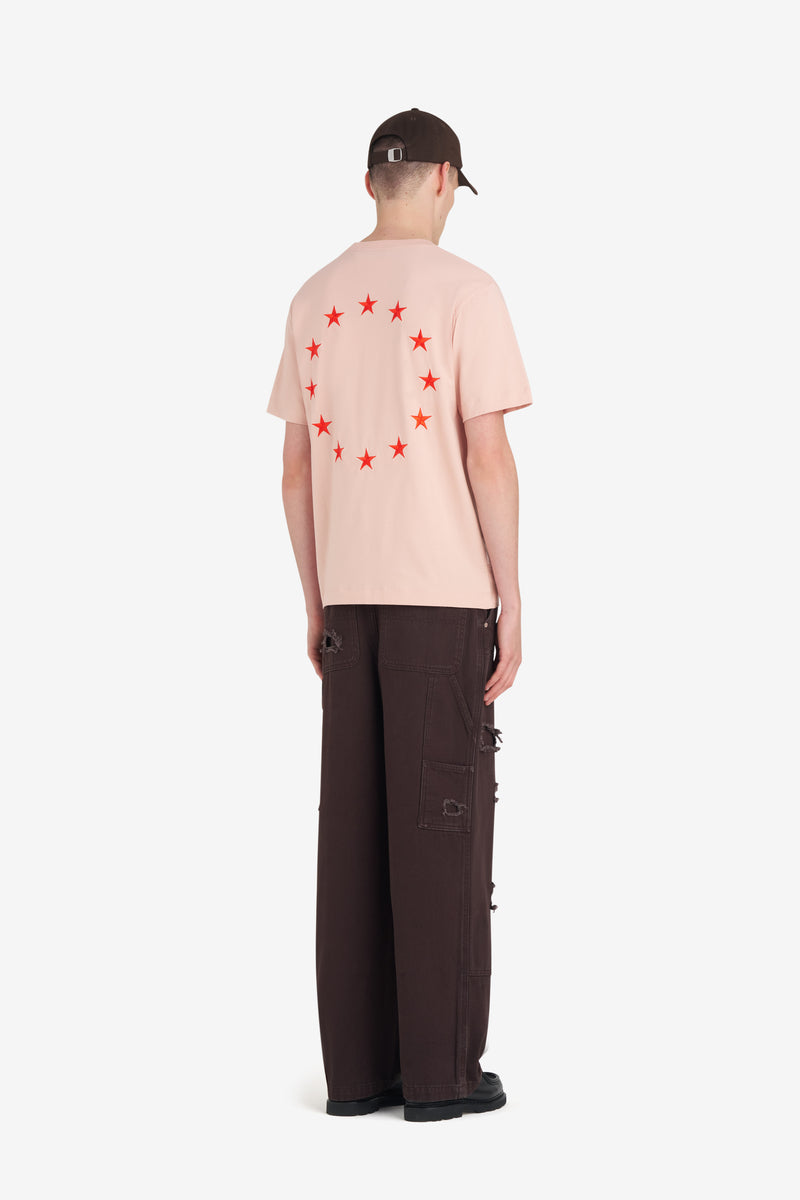 ETUDES STUDIO REGULAR T-SHIRT EUROPA OLD ROSE 4 ETUDES STUDIO REGULAR T-SHIRT EUROPA OLD ROSE 4