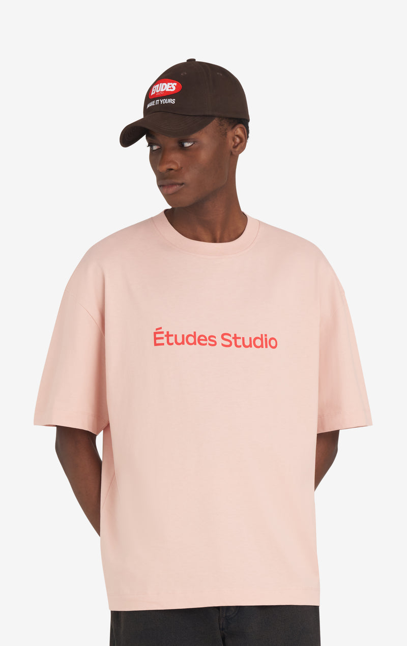 ETUDES STUDIO RELAX T-SHIRT ETUDES PINK 2 ETUDES STUDIO RELAX T-SHIRT ETUDES PINK 2