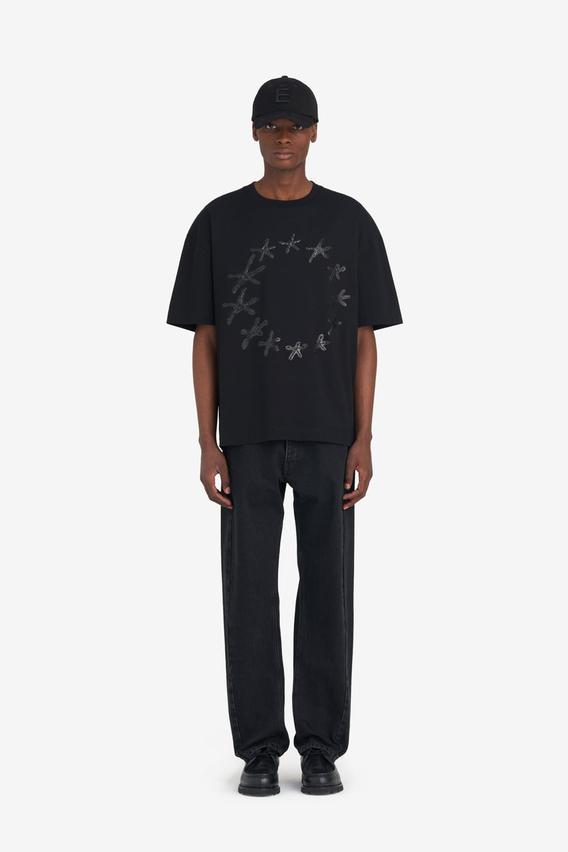 ETUDES STUDIO RELAX T-SHIRT STARS BLACK 3 ETUDES STUDIO RELAX T-SHIRT STARS BLACK 3