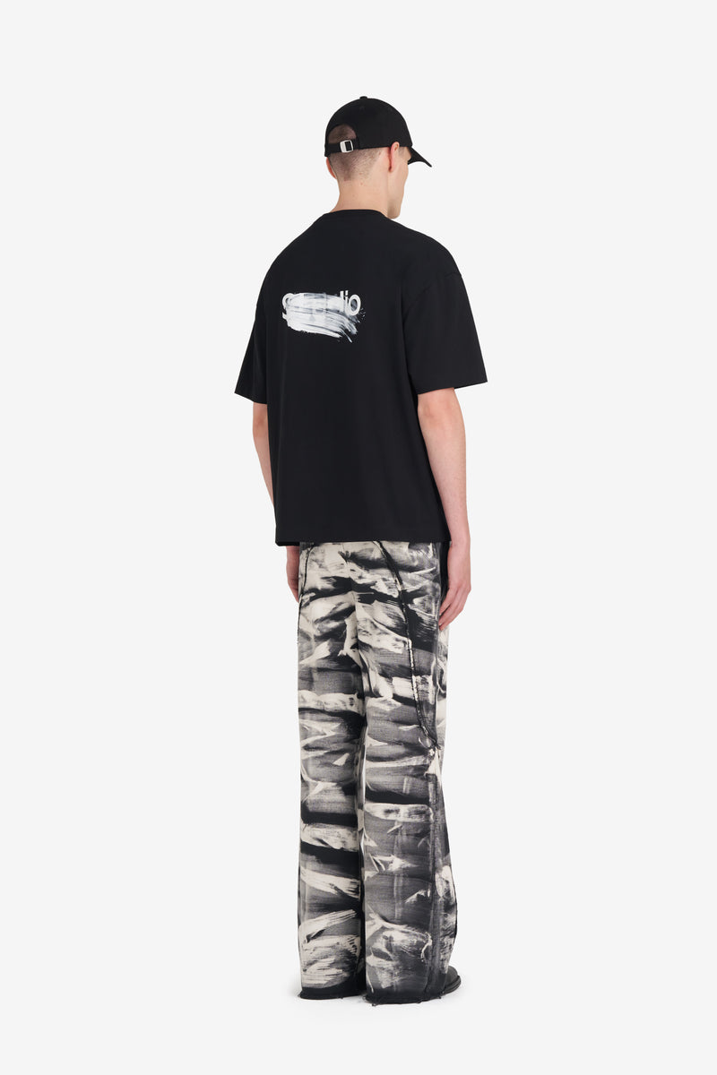 ETUDES STUDIO RELAX T-SHIRT SMUDGED LOGO BLACK 5 ETUDES STUDIO RELAX T-SHIRT SMUDGED LOGO BLACK 5