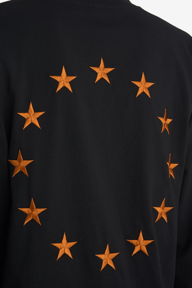 REGULAR T-SHIRT LONG SHIRT EUROPA BLACK 5 REGULAR T-SHIRT LONG SHIRT EUROPA BLACK 5