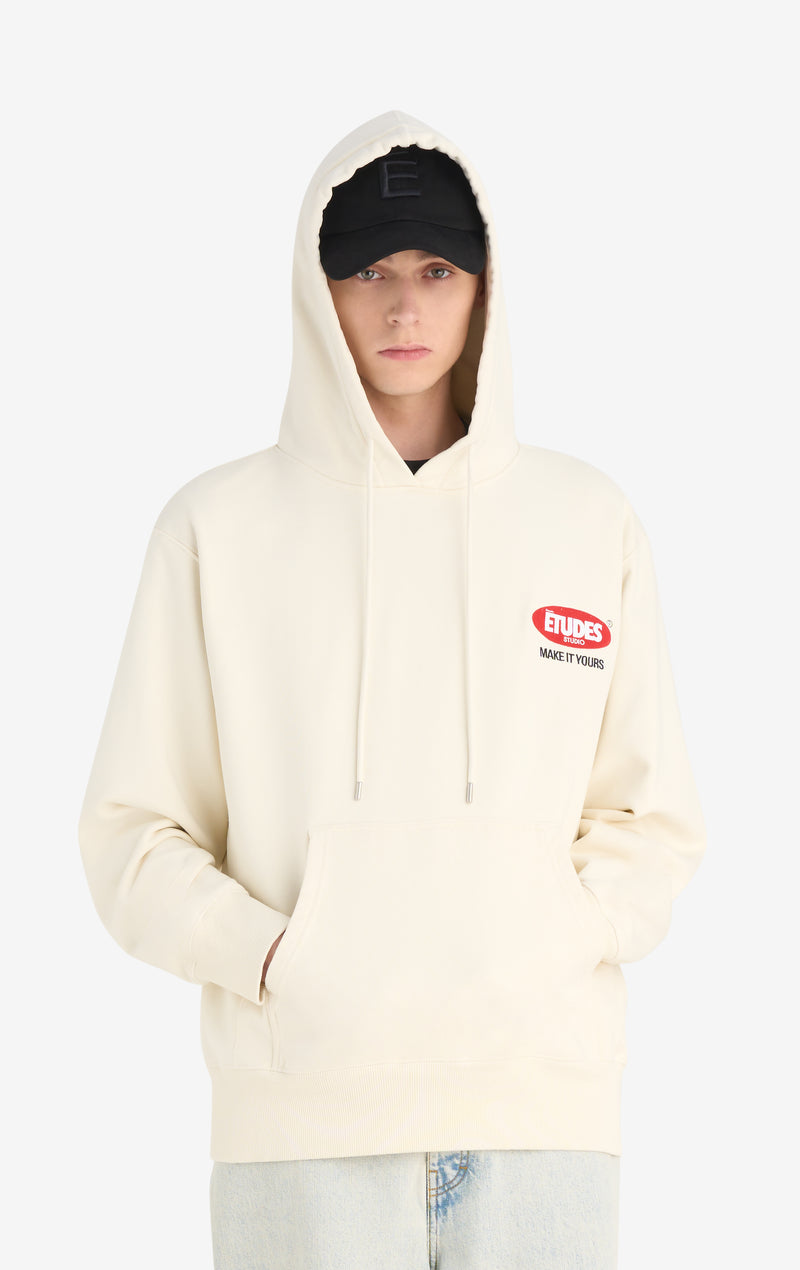 RELAX HOODIE MAKE IT YOURS XXS / IVORY RELAX HOODIE MAKE IT YOURS XXS / IVORY