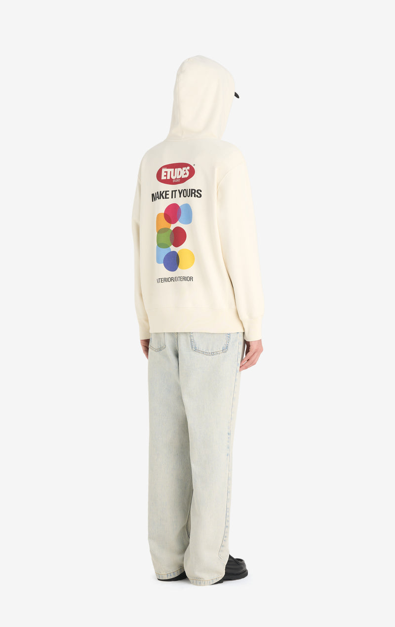 RELAX HOODIE MAKE IT YOURS XXS / IVORY RELAX HOODIE MAKE IT YOURS XXS / IVORY