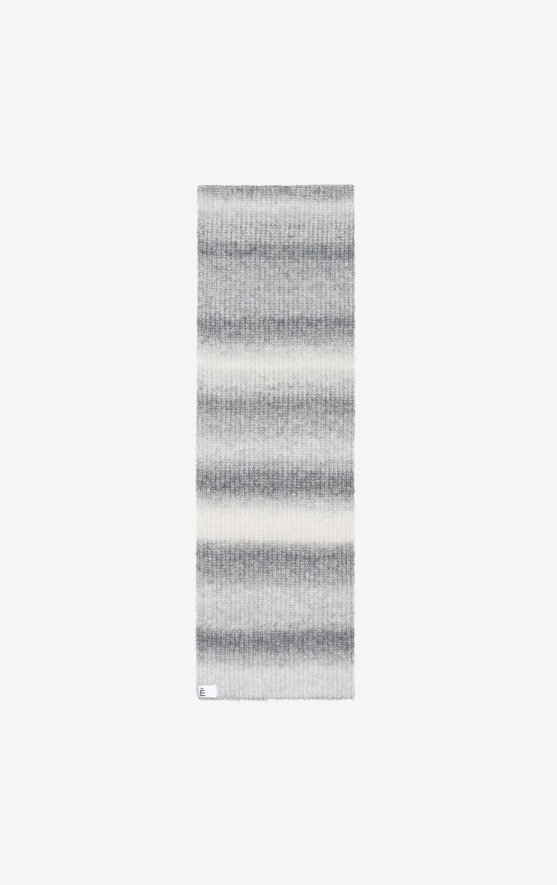 ETUDES STUDIO ALPACA SCARF LIGHT GREY 1 ETUDES STUDIO ALPACA SCARF LIGHT GREY 1