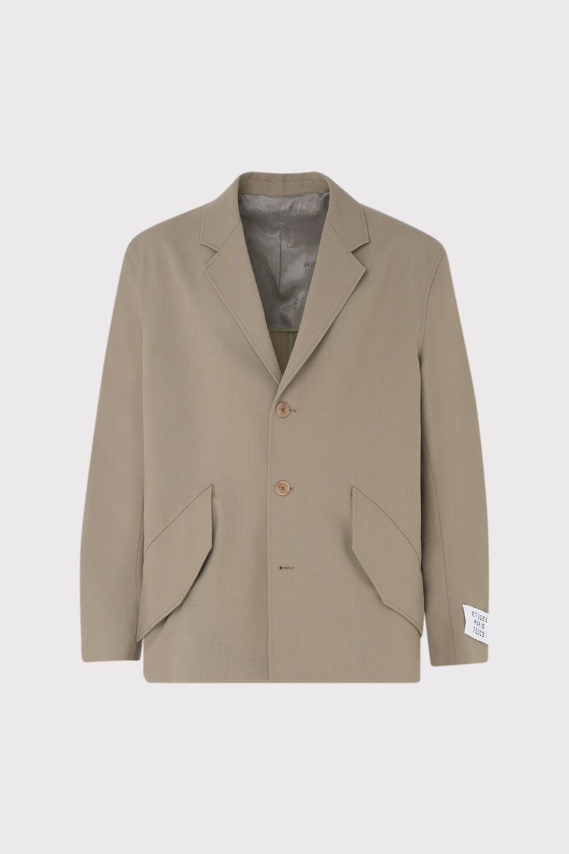 ÉTUDES ICARUS SUITING SAND OUTERWEAR 1 ÉTUDES ICARUS SUITING SAND OUTERWEAR 1