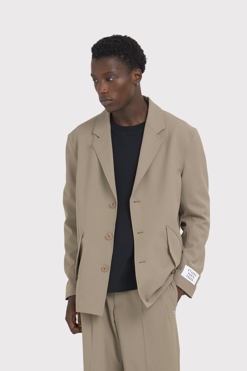 ÉTUDES ICARUS SUITING SAND OUTERWEAR 2 ÉTUDES ICARUS SUITING SAND OUTERWEAR 2