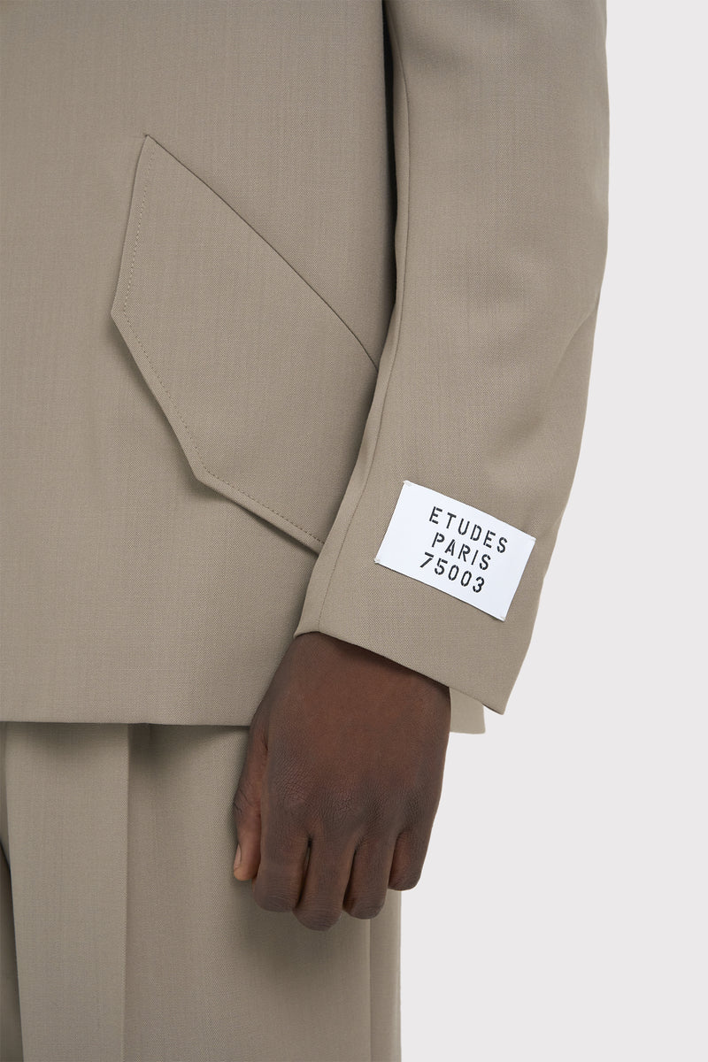 ÉTUDES ICARUS SUITING SAND OUTERWEAR 6 ÉTUDES ICARUS SUITING SAND OUTERWEAR 6
