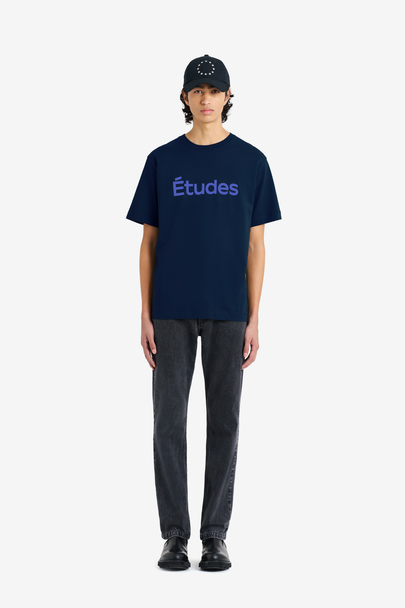 ETUDES STUDIO REGULAR TEE SHIRT ÉTUDES NAVY 2 ETUDES STUDIO REGULAR TEE SHIRT ÉTUDES NAVY 2