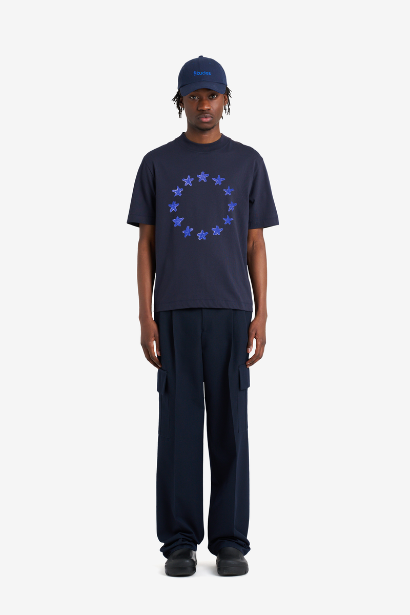 ETUDES STUDIO REGULAR TEE SHIRT STARS NAVY 2 ETUDES STUDIO REGULAR TEE SHIRT STARS NAVY 2