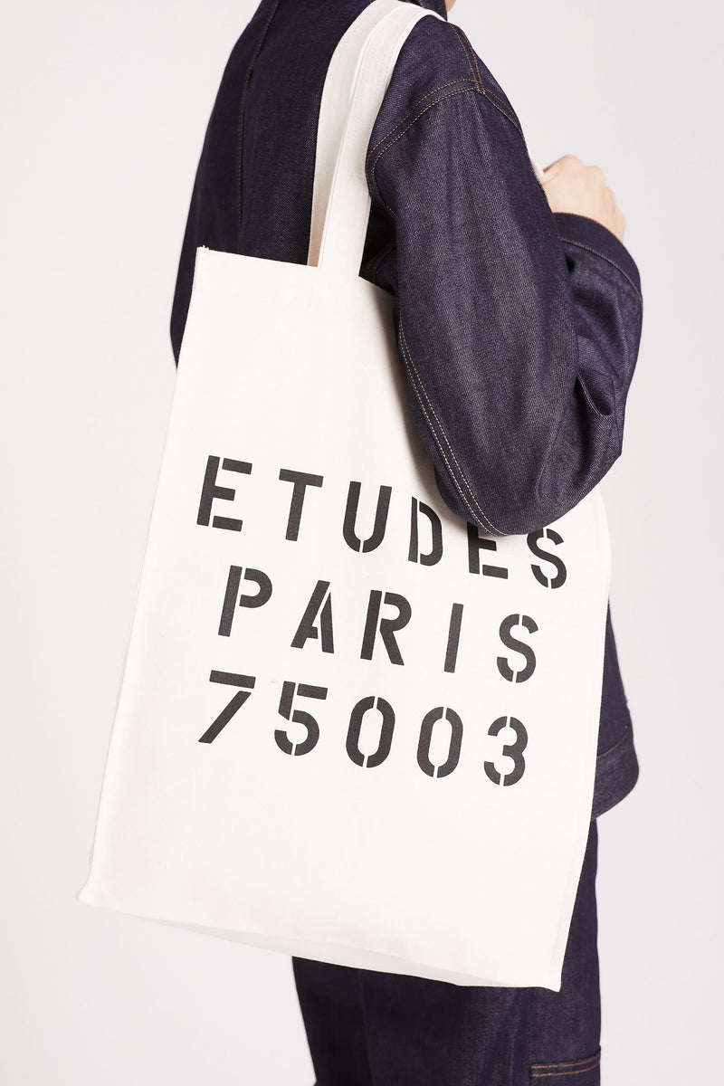 ÉTUDES NOVEMBER STENCIL ECRU BAGS 2 ÉTUDES NOVEMBER STENCIL ECRU BAGS 2