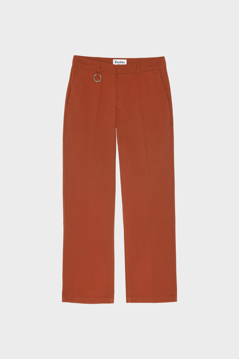 ÉTUDES BUMPER TWILL BROWN TROUSERS 2 ÉTUDES BUMPER TWILL BROWN TROUSERS 2