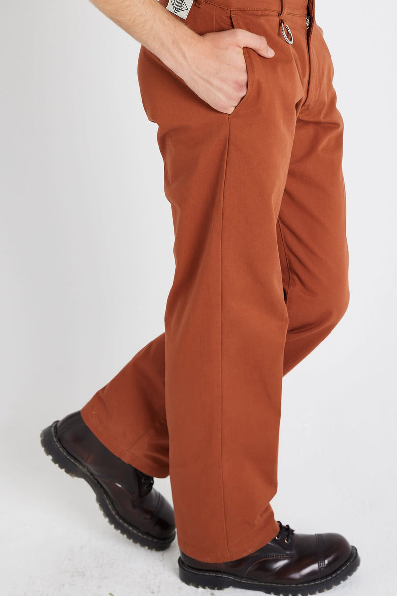 ÉTUDES BUMPER TWILL BROWN TROUSERS 5 ÉTUDES BUMPER TWILL BROWN TROUSERS 5