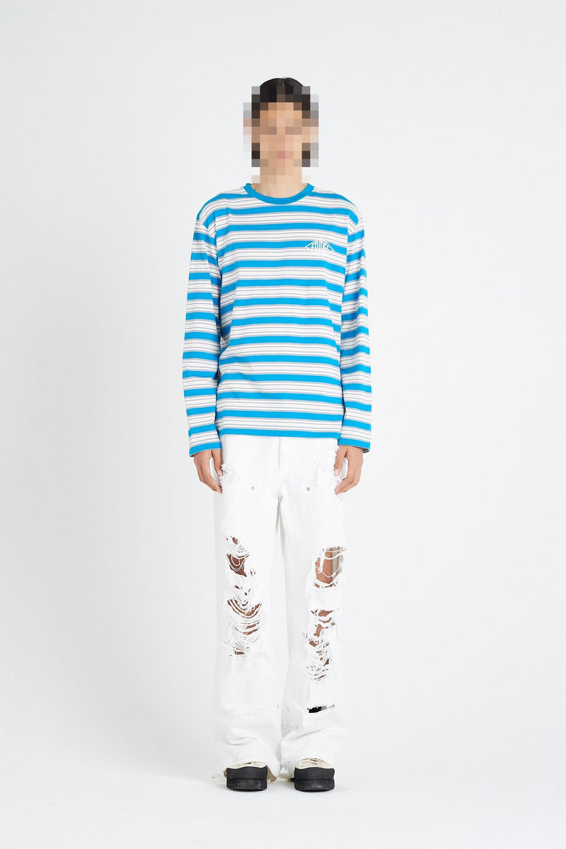 ÉTUDES WONDER LS NEWFORM STRIPED BLUE T-SHIRTS 1 ÉTUDES WONDER LS NEWFORM STRIPED BLUE T-SHIRTS 1