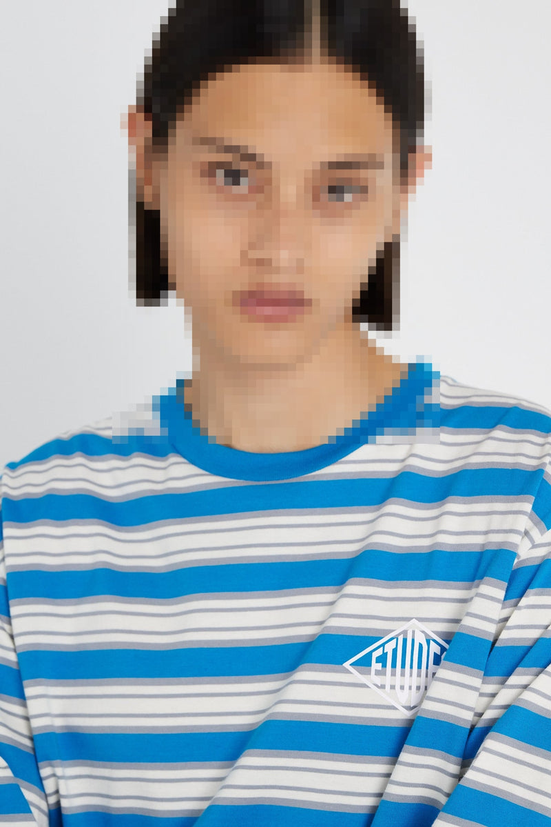 ÉTUDES WONDER LS NEWFORM STRIPED BLUE T-SHIRTS 5 ÉTUDES WONDER LS NEWFORM STRIPED BLUE T-SHIRTS 5