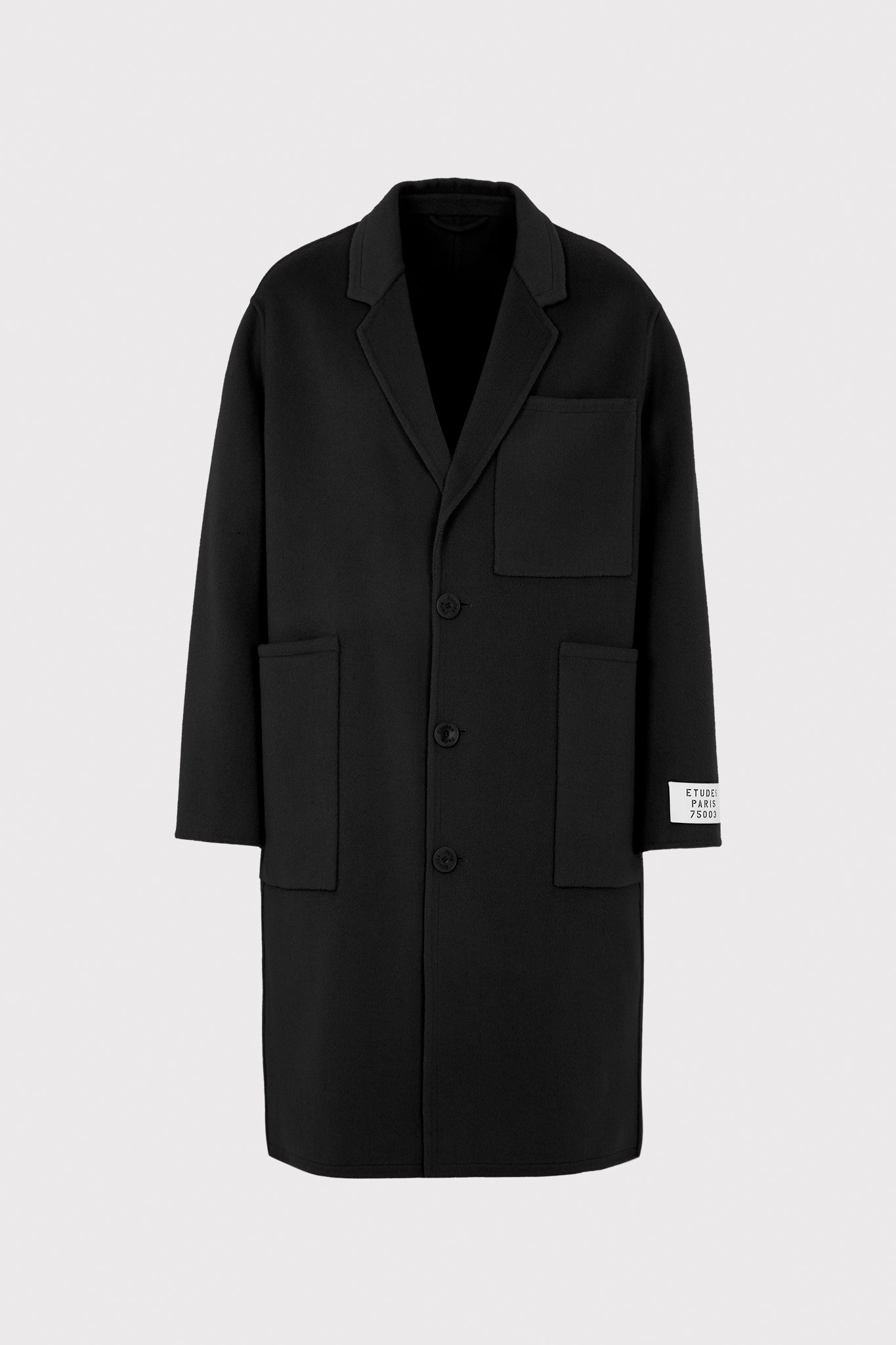 ÉTUDES ARCHEOLOGY WOOL BLACK OUTERWEAR 2