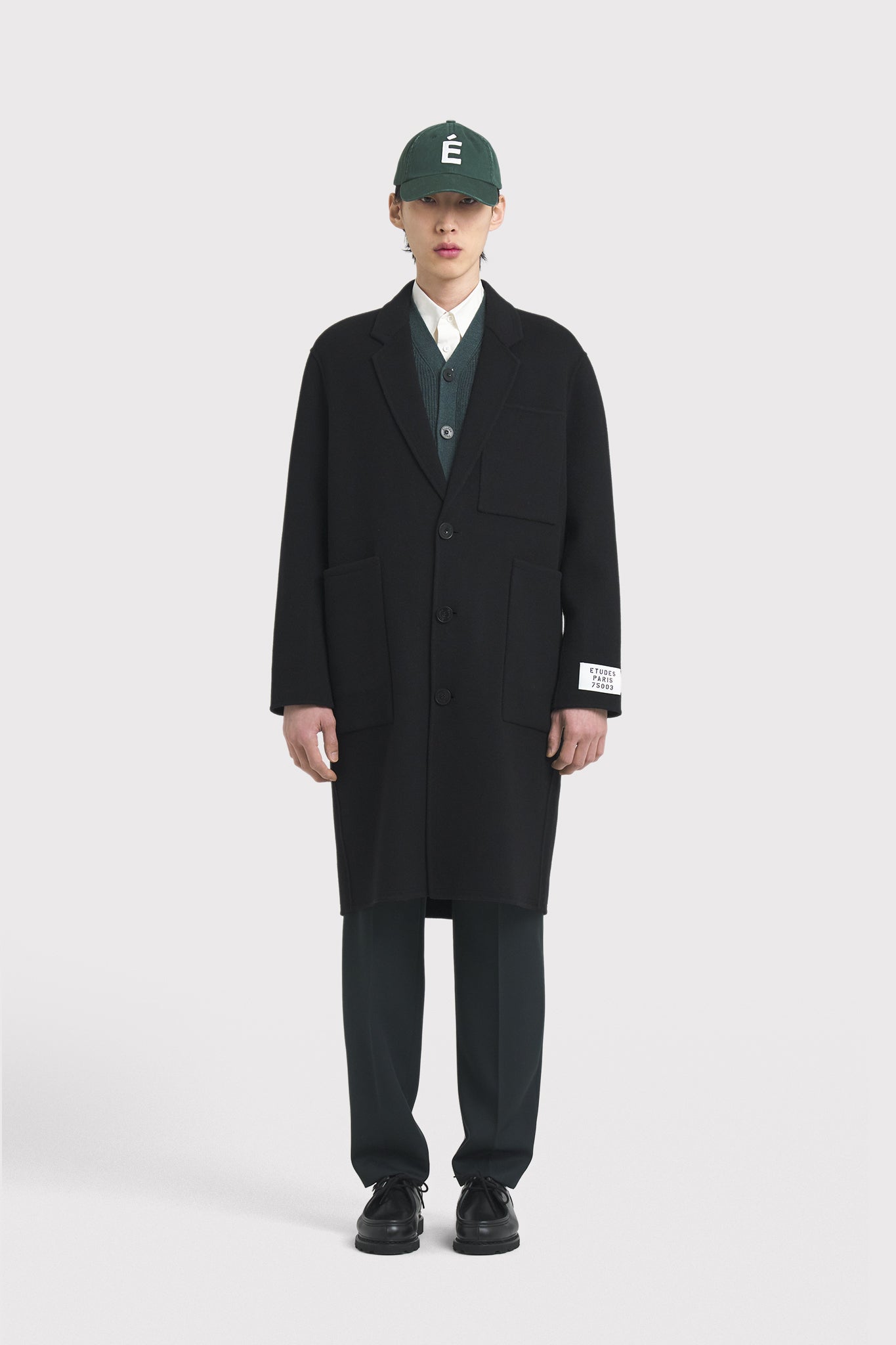 ÉTUDES ARCHEOLOGY WOOL BLACK OUTERWEAR 1