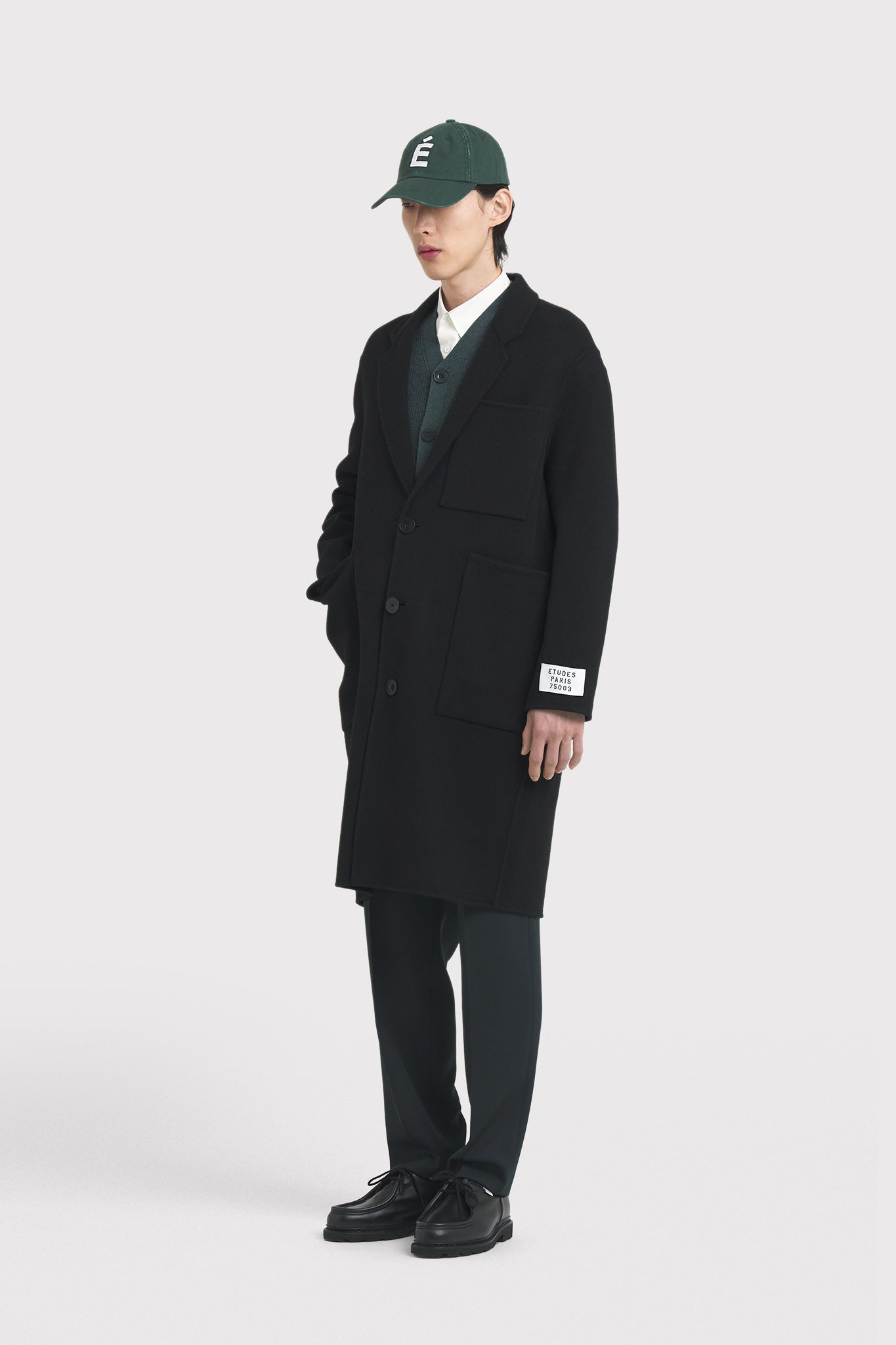 ÉTUDES ARCHEOLOGY WOOL BLACK OUTERWEAR 4