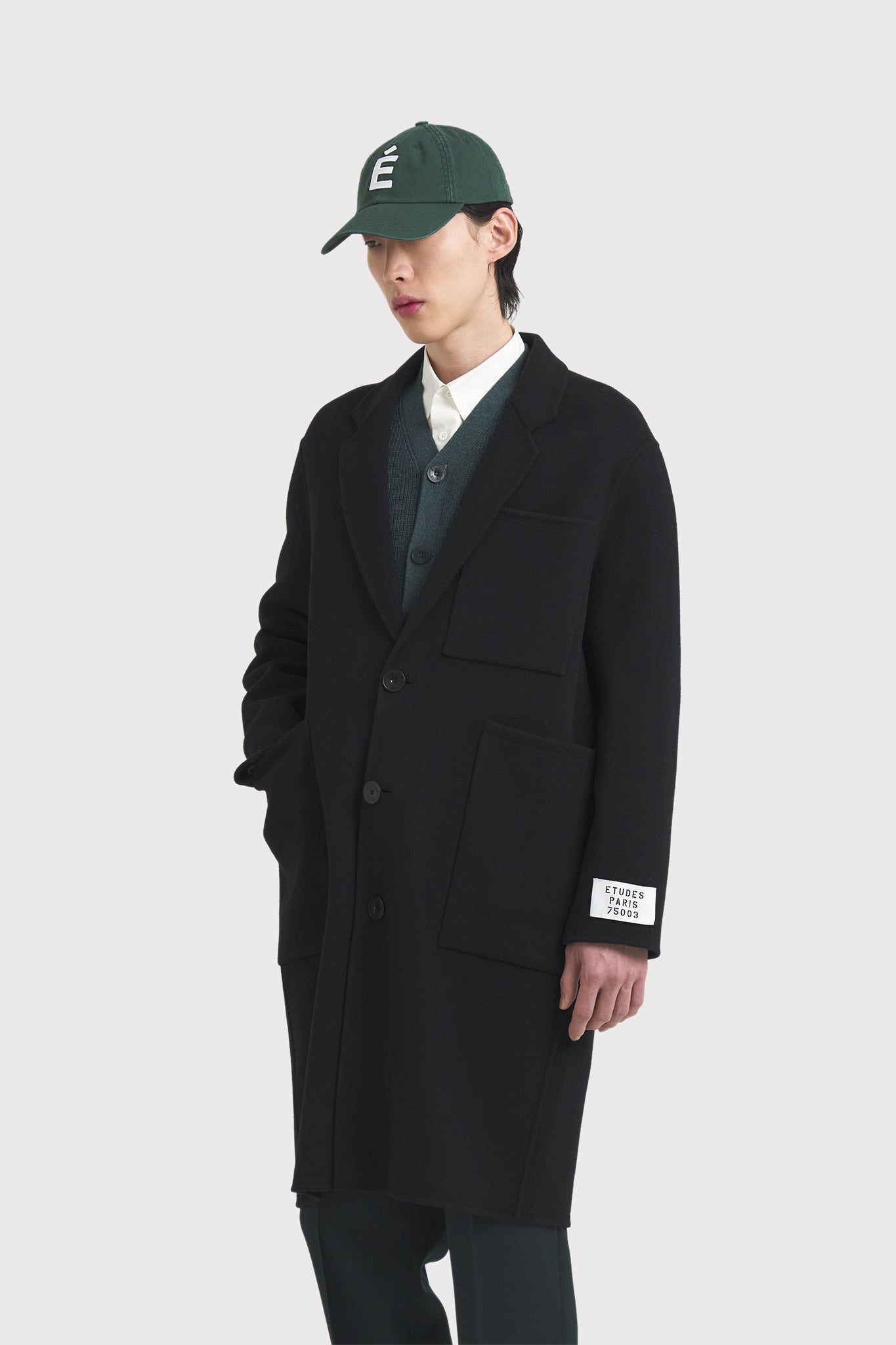 ÉTUDES ARCHEOLOGY WOOL BLACK OUTERWEAR 5