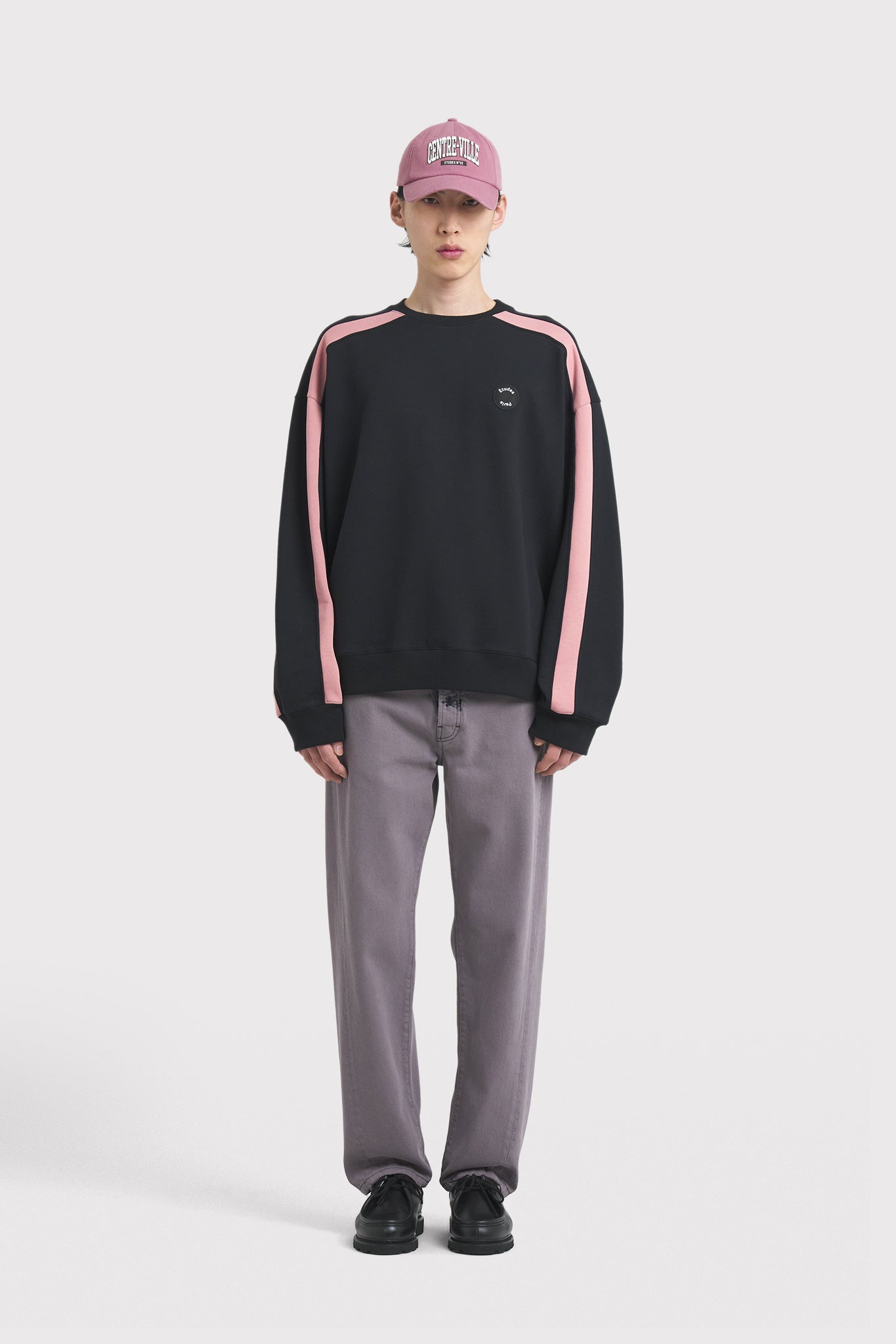 ÉTUDES ASSEMBLEE BLACK PINK SWEATSHIRTS 1
