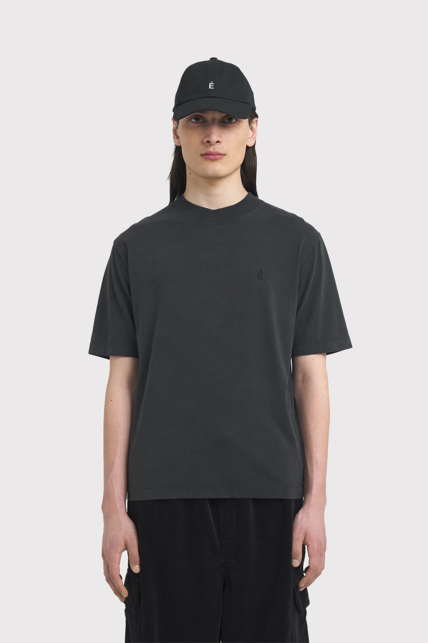 ÉTUDES AWARD ACCENT BLACK WASHED T-SHIRTS 3