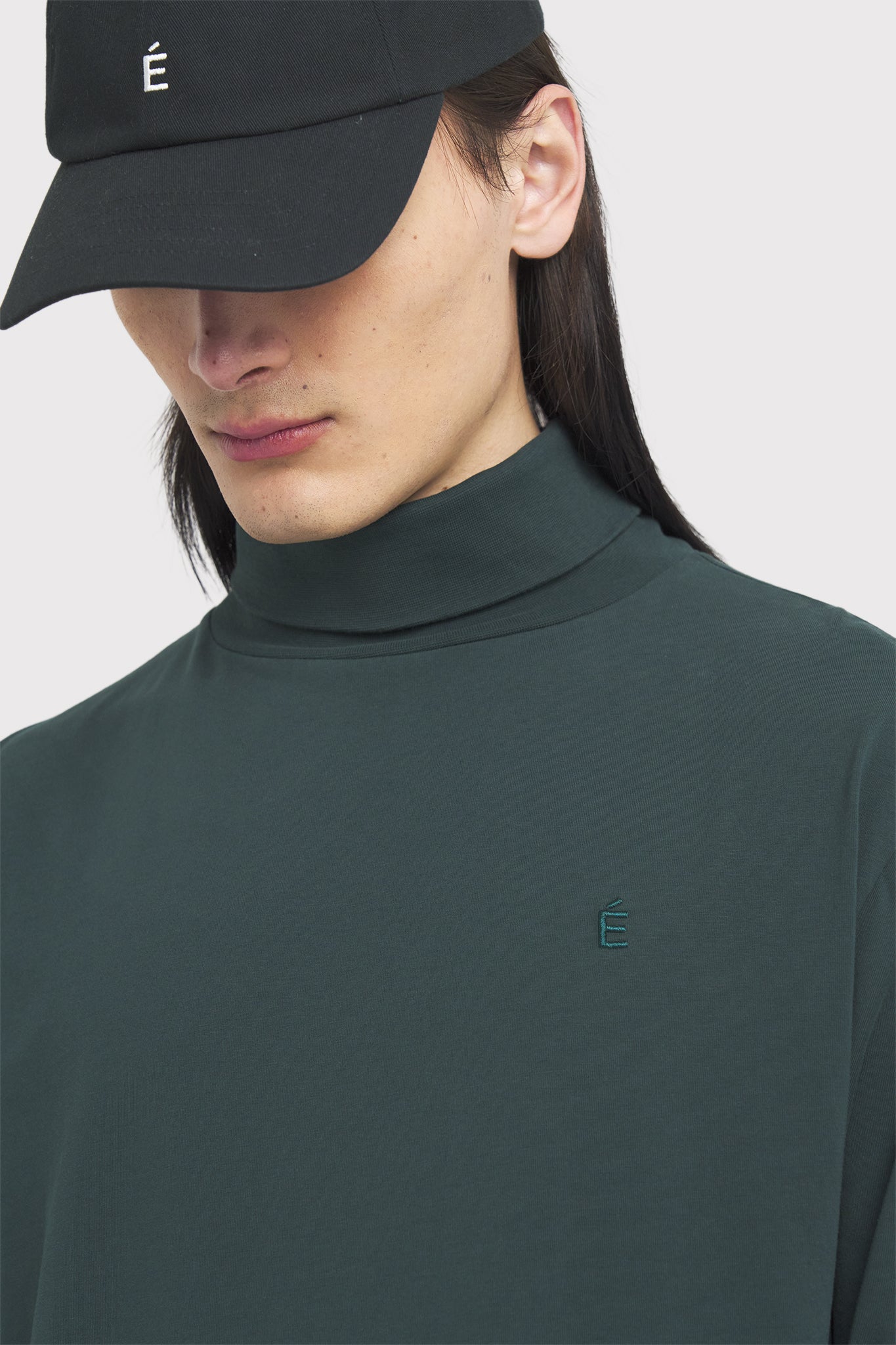 ÉTUDES AWARD LS ACCENT DK GREEN T-SHIRTS 4
