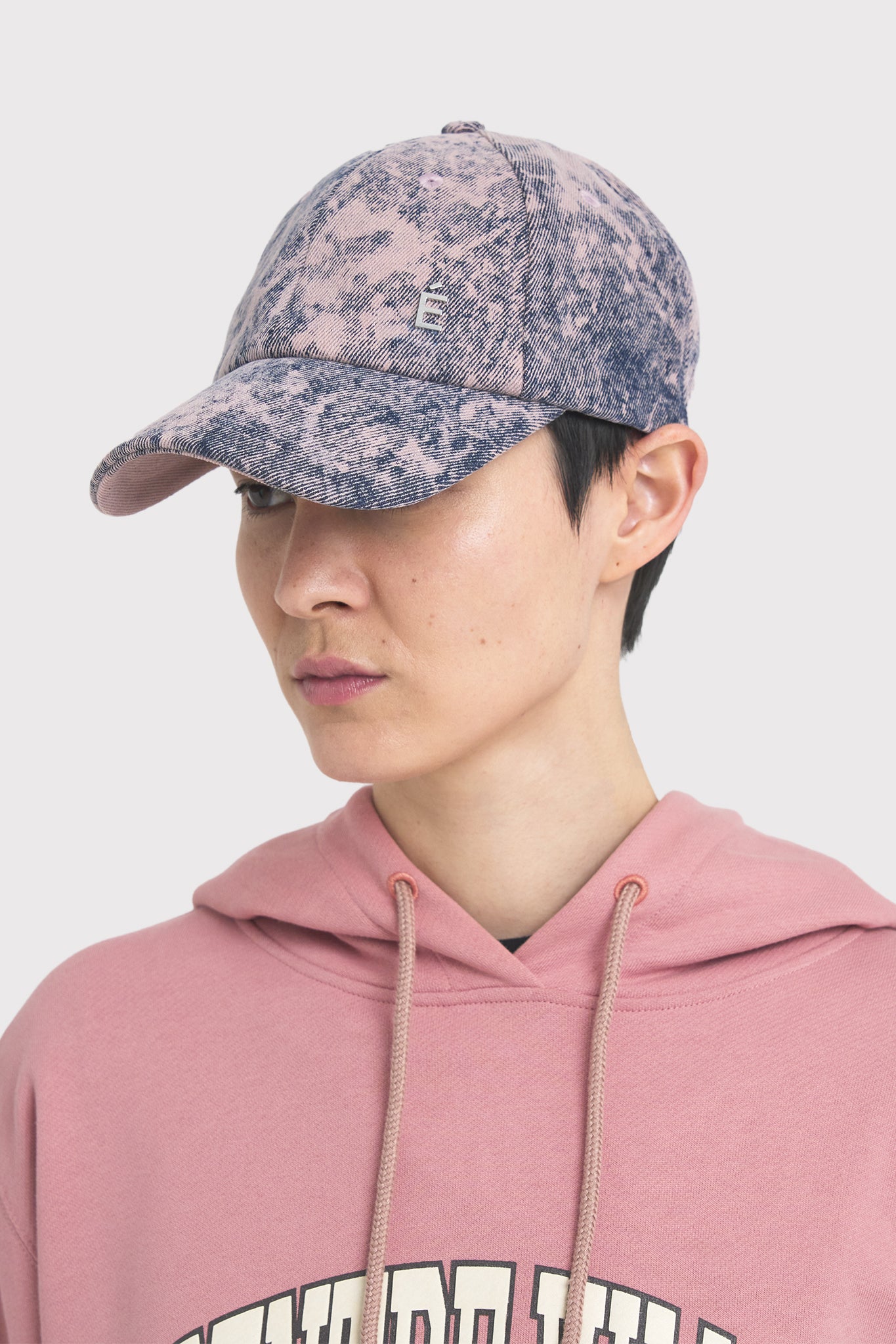 ÉTUDES BOOSTER DENIM OVERDYED PINK HATS 2
